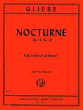 NOCTURNE OP 35 #10 F HORN SOLO cover